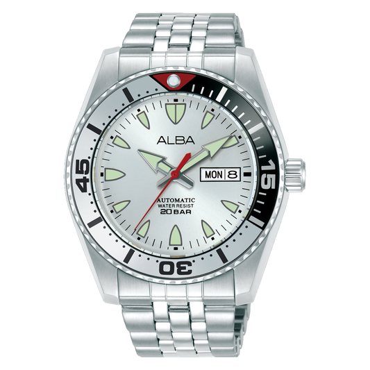 AL4765X1 Fashion Silver Stainless Steel Automatic Watch