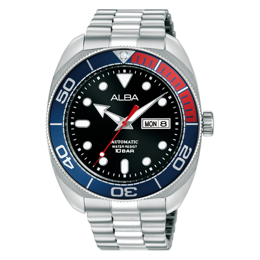 AL4819X1 Mechanical Black Dial Stainless Steel Automatic Watch