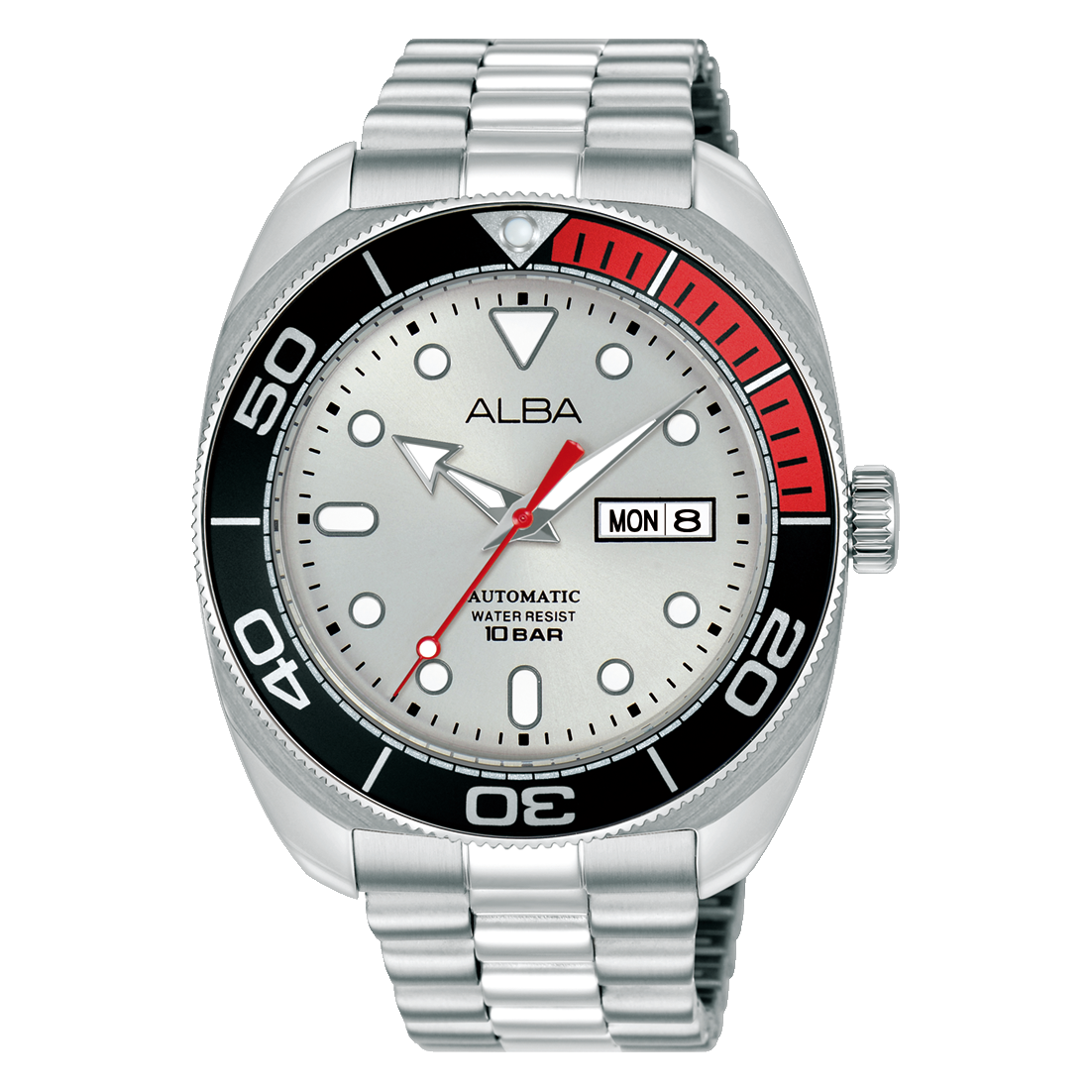 AL4821X1 Mechanical Silver Dial Stainless Steel Automatic Watch