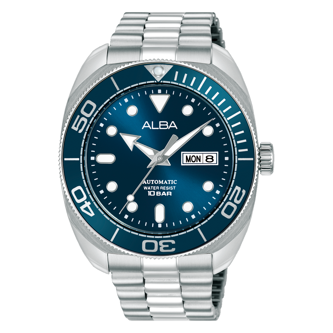 AL4823X1 Mechanical Blue Dial Stainless Steel Automatic Watch
