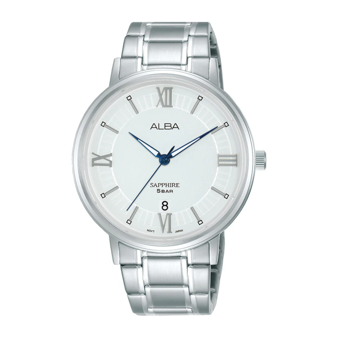 AS9L27X1 Prestige Silver Dial Stainless Steel Quartz Watch