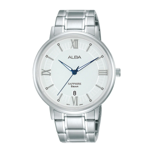 AS9L27X1 Prestige Silver Dial Stainless Steel Quartz Watch