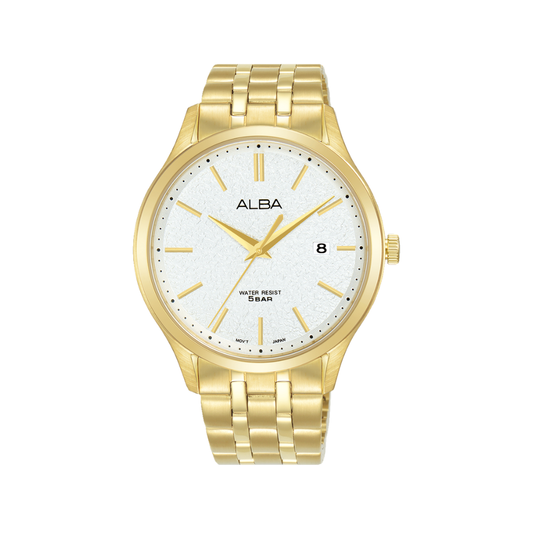 AS9R26X1 Prestige Silver Dial Stainless Steel Quartz Watch