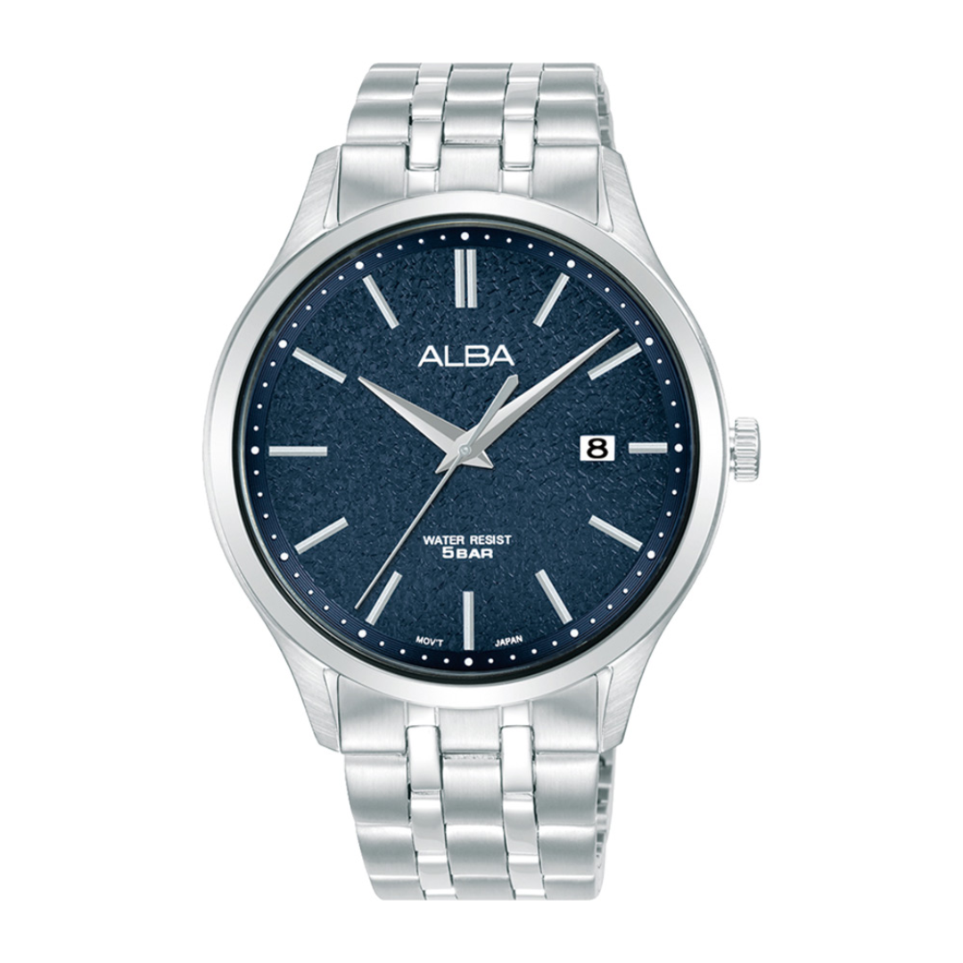 Alba Philippines AS9R33X1 Blue Dial Stainless Steel Strap Men's Quartz Watch 41mm