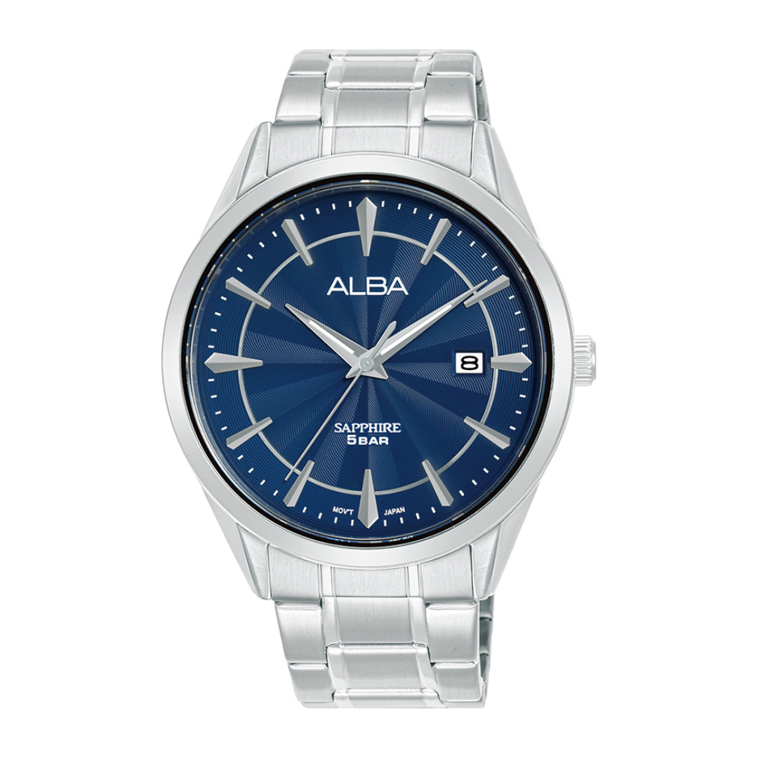 Alba Philippines AS9S55X1 Prestige Blue Dial Stainless Steel Strap Men's Quartz Watch 41mm