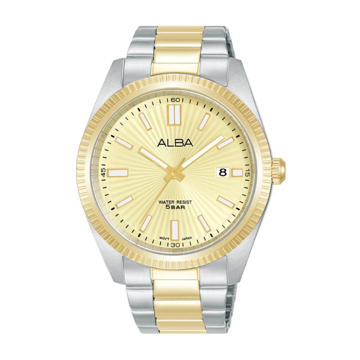 AS9S64X1 Prestige Gold Dial Stainless Steel Quartz Watch
