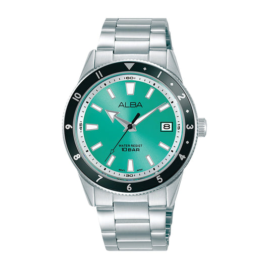 AS9U87X1 Active Teal Dial Men's Quartz Watch