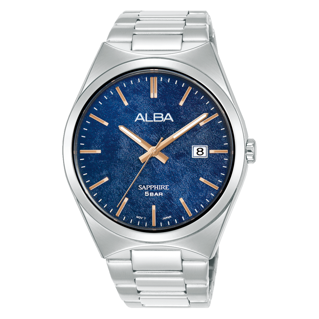AS9V77X1 Prestige Blue Stainless Steel Quartz Watch