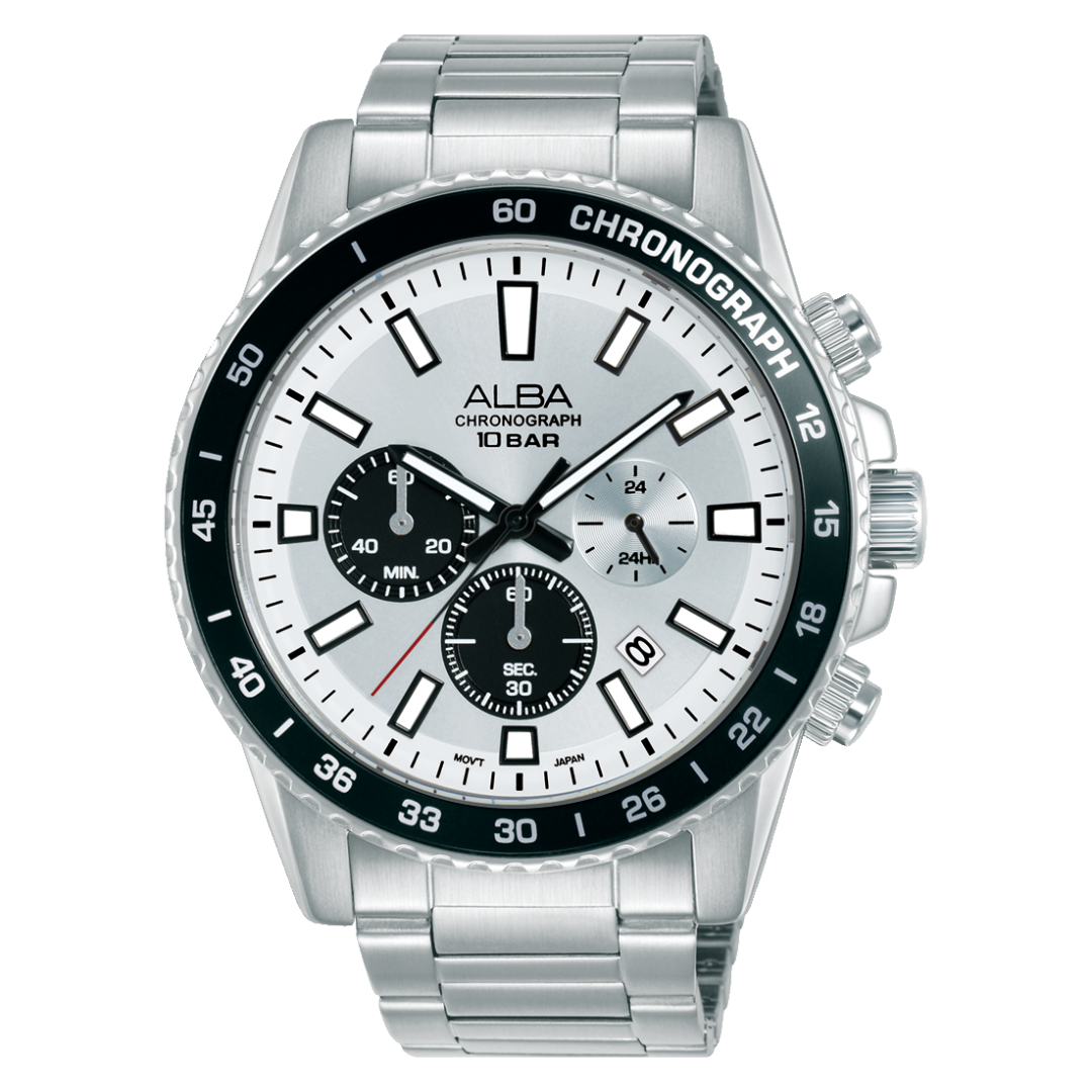 AT3L19X1 Active Silver dial Stainless Steel Quartz Watch