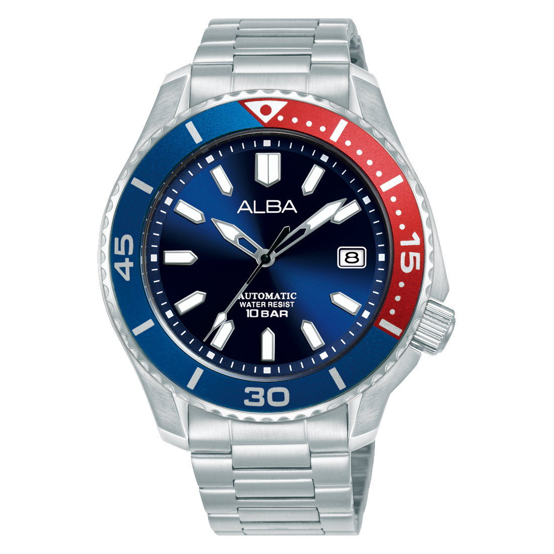 AU4083X1 Mechanical Blue Dial Stainless Steel Automatic Watch