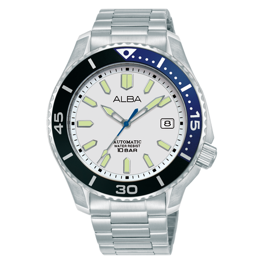 AU4085X1 Mechanical White Dial Stainless Steel Automatic Watch