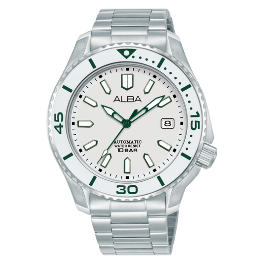AU4093X1 Mechanical White Dial Stainless Steel Automatic Watch
