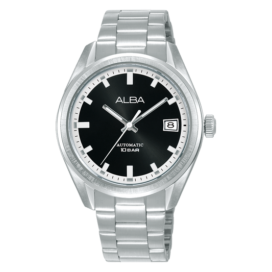 AU4095X1 Mechanical Black Dial Stainless Steel Automatic Watch