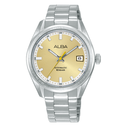 AU4101X1 Mechanical Gold Dial Stainless Steel Automatic Watch