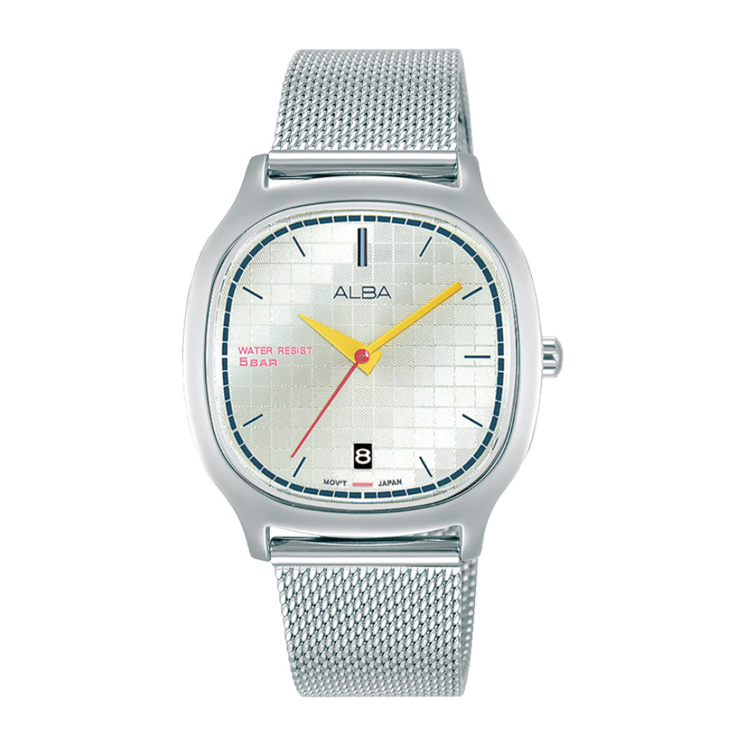 Alba Philippines AG8K99X1 Fashion Silver Dial Women's Quartz Watch 34mm
