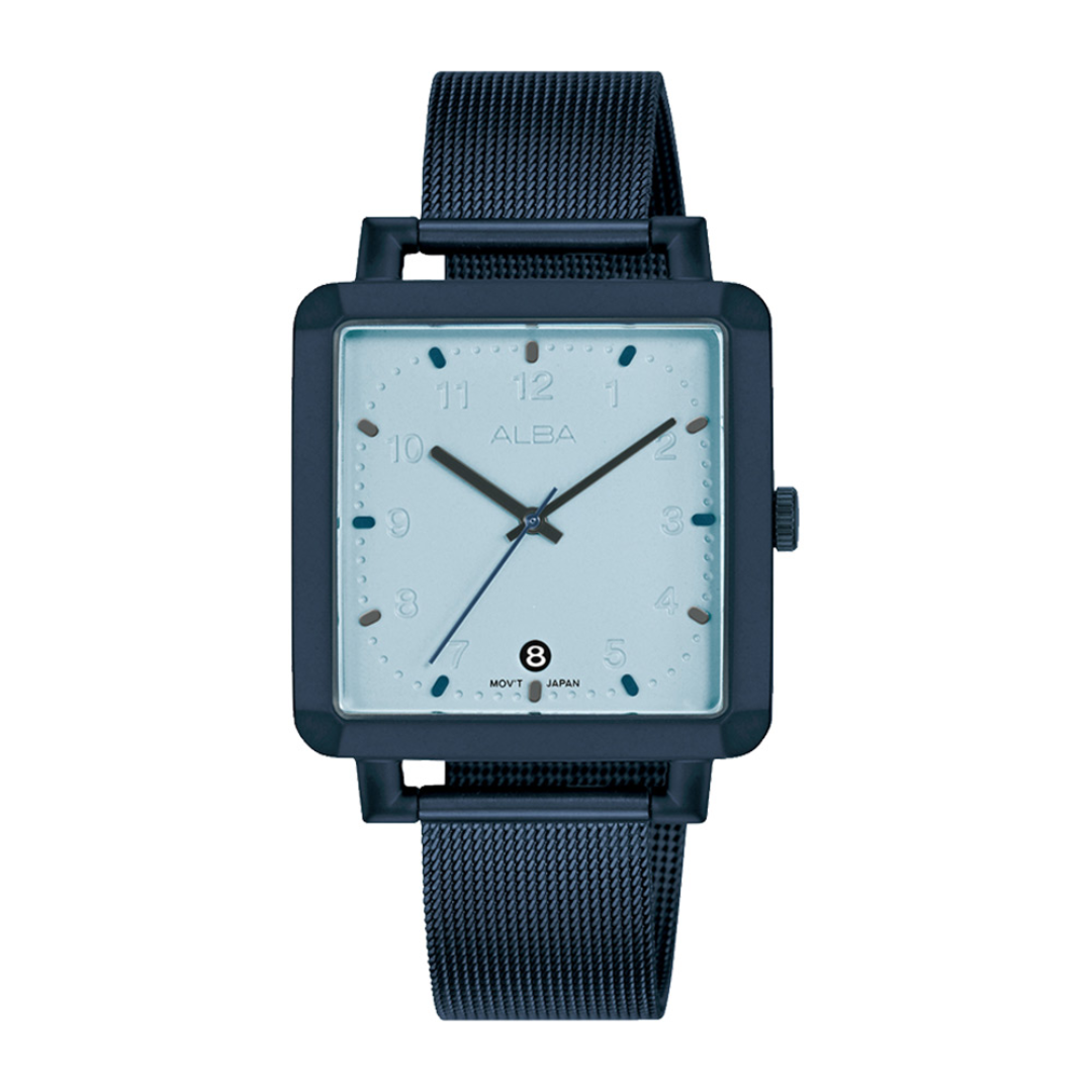 Alba Philippines AG8L83X1 Fashion Blue Dial Men's Quartz Watch 33mm