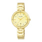 Alba Philippines AH7AW0 Fashion Gold Dial Women's Quartz Watch 30mm