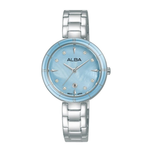 Alba Philippines AH7AX1 Fashion Blue Dial Women's Quartz 30mm