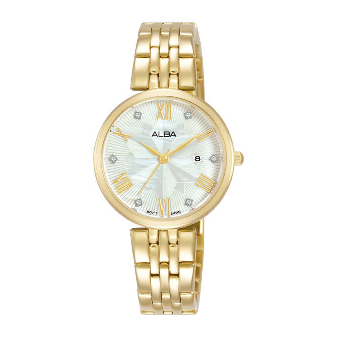 Alba Philippines AH7Z76X1 Fashion White Dial Women's Quartz Watch 29mm