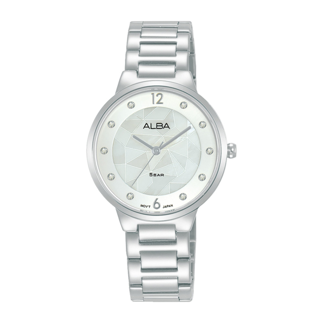 Alba Philippines AH8805X1 Fashion White Dial Women's Quartz Watch 30mm