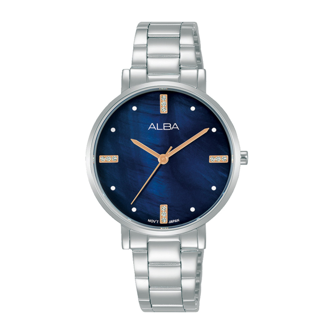 Alba Philippines AH8879X1 Fashion Blue Dial Women's Quartz Watch 32mm