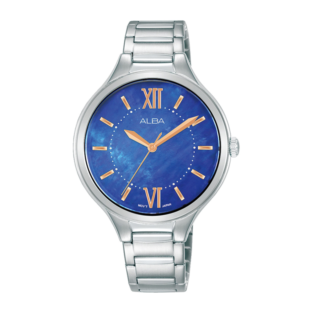 Alba Philippines AH8895X1 Fashion Blue Dial Women's Quartz Watch 35mm