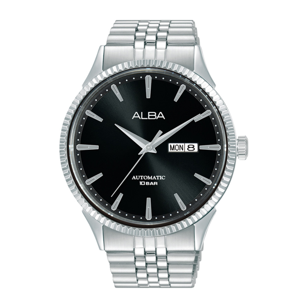 Alba Philippines Prestige AL4239X1 Black Dial Men's Quartz Watch 43mm
