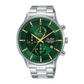 Alba Philippines Prestige AM3761X1 Green Dial Men's Quartz Watch 44mm