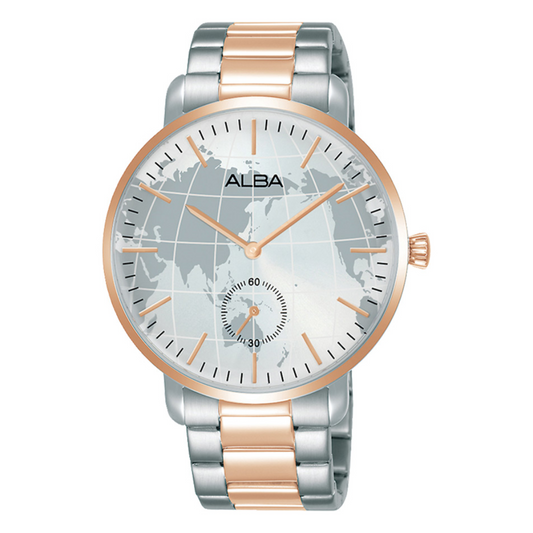 Alba Philippines Prestige AN4064X1 Silver Dial Men's Quartz Watch 38mm