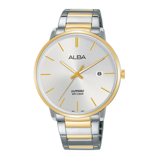 Alba Philippines AS9G62X1 Prestige Silver Dial Men's Quartz Watch 40mm