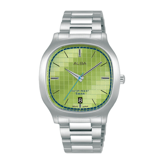 Alba Philippines AS9L75X1 Fashion Green Dial Men's Quartz Watch 37mm