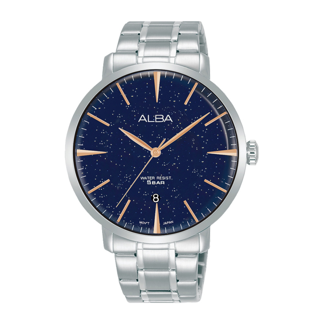 Alba Philippines AS9L95X1 Prestige Blue Dial Men's Quartz Watch 42mm