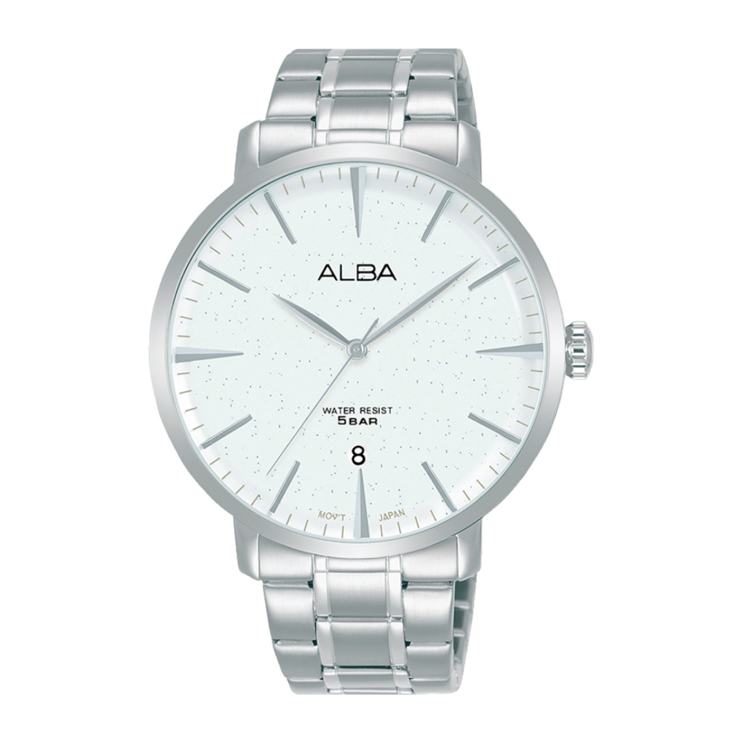 Alba Philippines AS9L99X1 Prestige Silver Dial Men's Quartz Watch 42mm