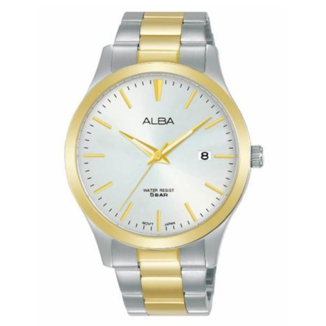 Alba Philippines AS9M32X1 Prestige White Dial Men's Quartz Watch 40mm