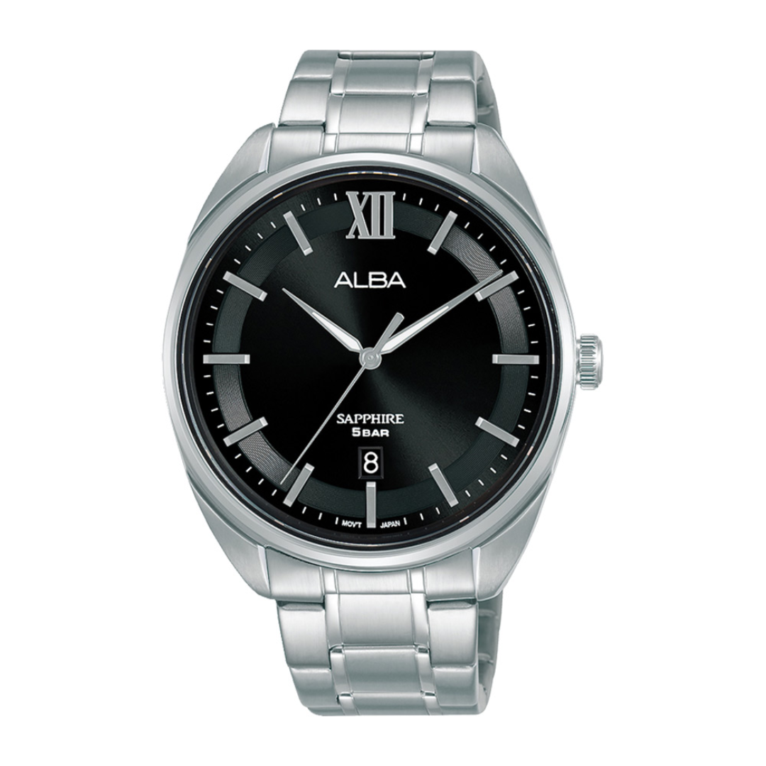 Alba Philippines AS9M51X1 Prestige Black Dial Men's Quartz Watch 41mm