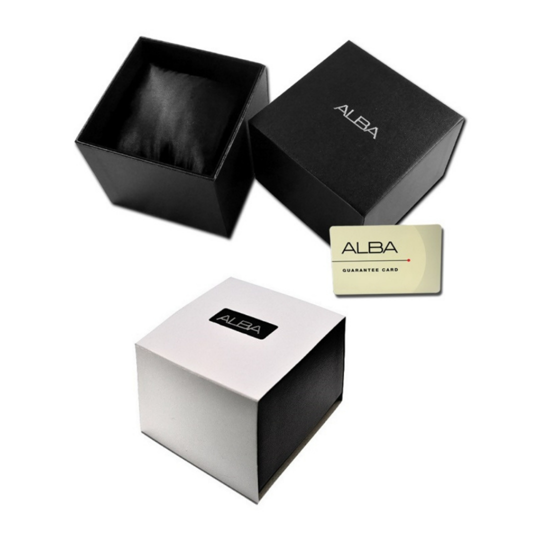 Alba Philippines AS9M07X1 Prestige Gold Dial Men's Quartz Watch 43mm