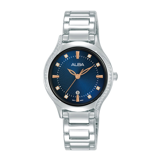 Alba Philippines AH7BD9X1 Fashion Blue Dial Women's Quartz Watch 30mm