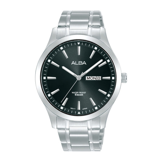 Alba Philippines Prestige AJ6151X1 Black Dial Men's Quartz Watch 40mm