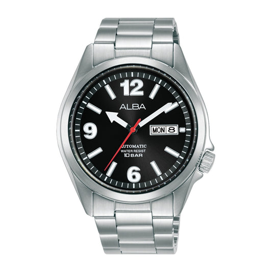Alba Philippines AL4405X1 Mechanical Black Dial Men's Automatic Watch 42mm
