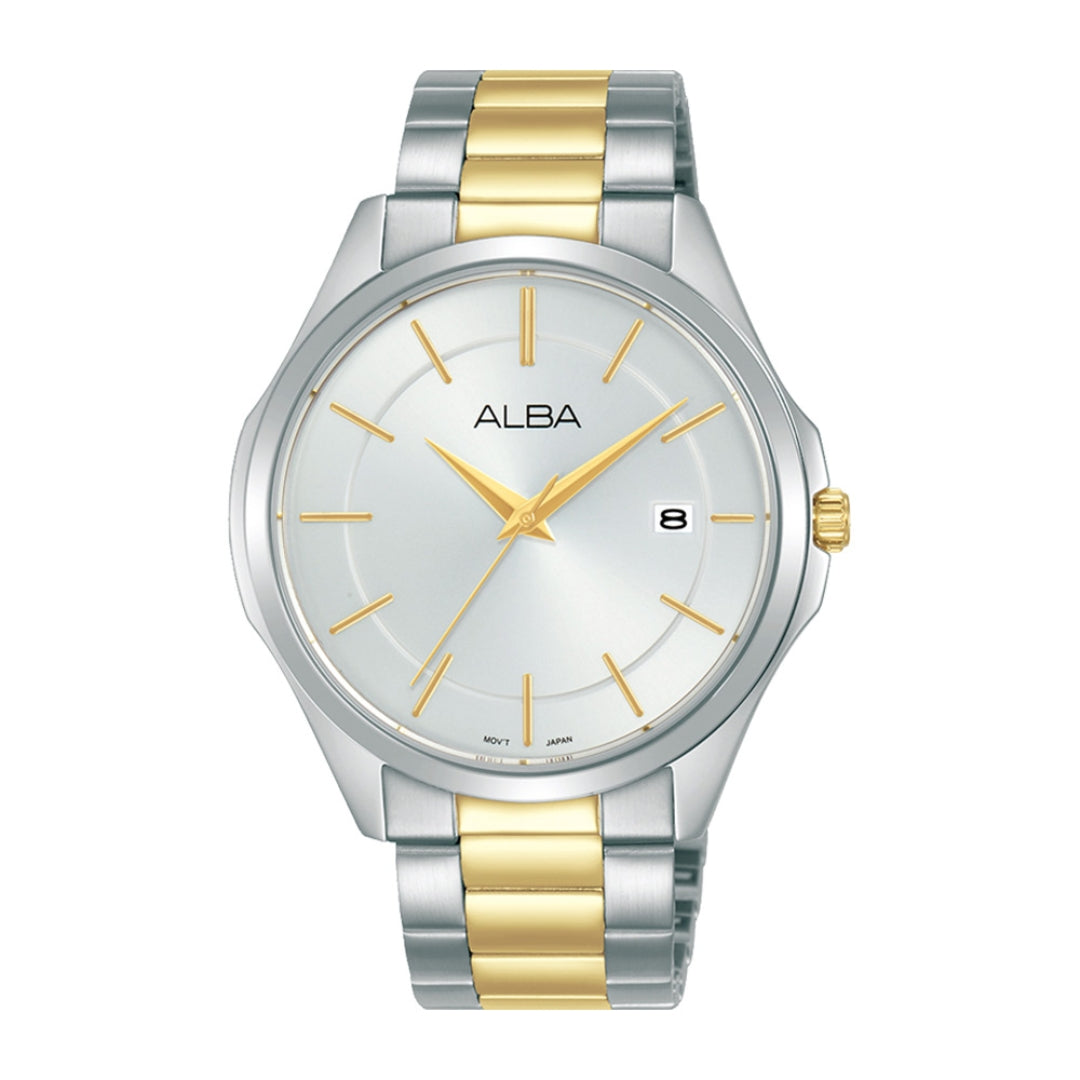 Alba Philippines AS9P71X1 Prestige Silver Dial Men's Quartz Watch 40mm
