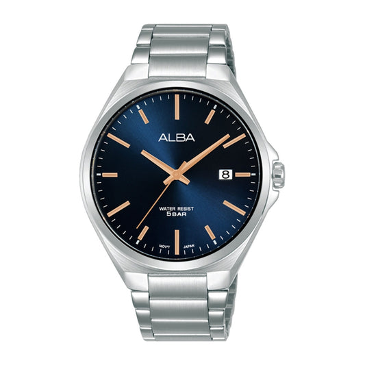 Alba Philippines AS9P87X1 Prestige Blue Dial Men's Quartz Watch 40mm
