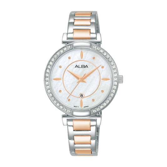 Alba Philippines AH7BE9X1 Fashion White Dial Women's Quartz Watch 31mm