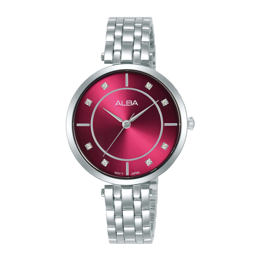 Alba Philippines ARX085X1 Fashion Red Dial Women's Quartz Watch 32mm