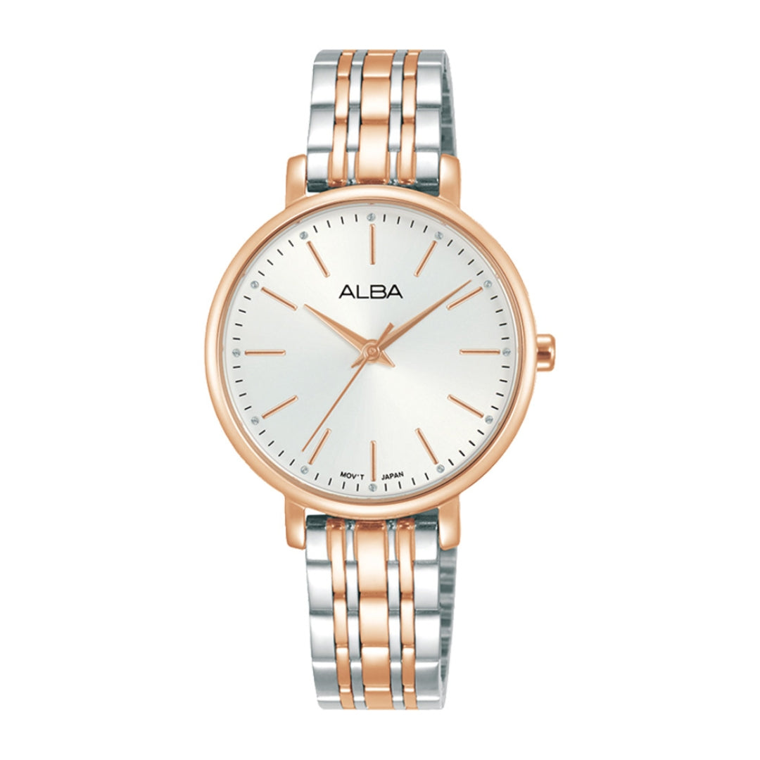 Alba Philippines ARX092X1 Fashion Silver Dial Women's Quartz Watch 30mm